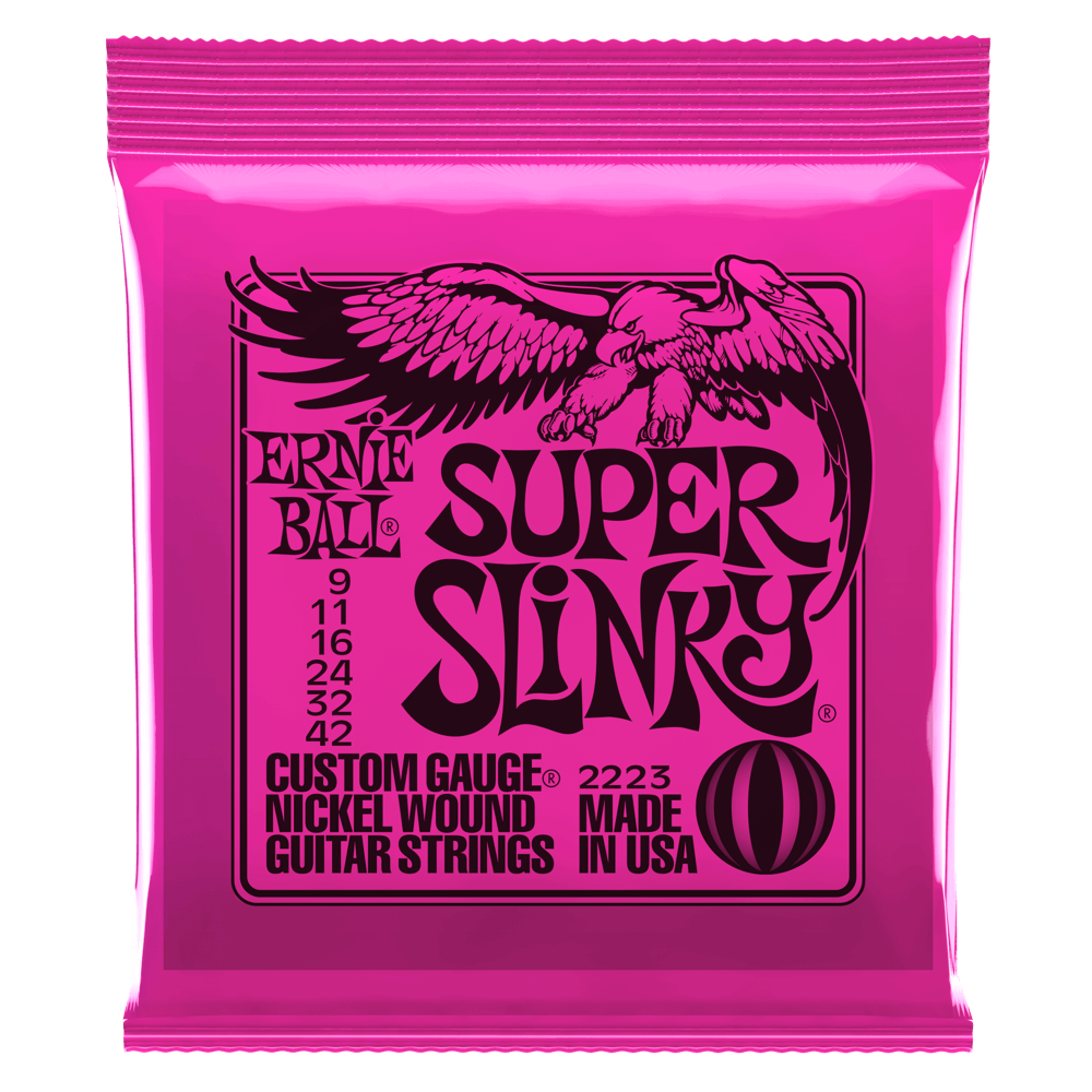 Ernie Ball Slinky Nickel Wound Guitar Strings (elgitarr)