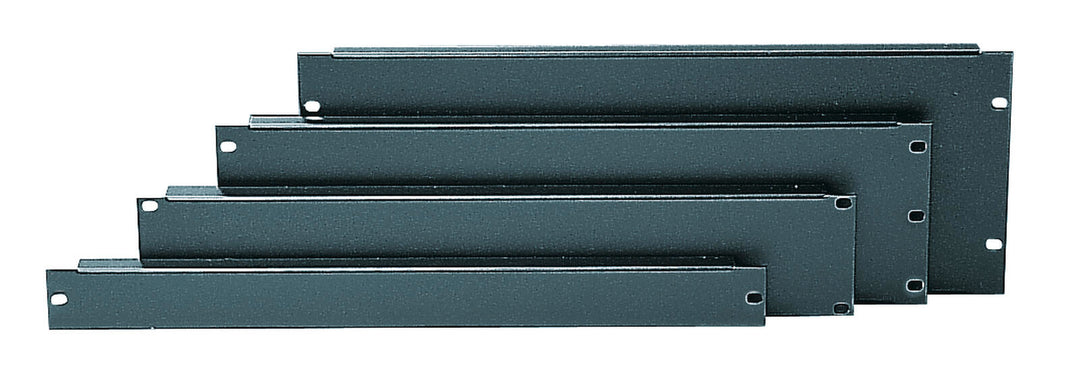 OMNITRONIC Front Panel Z-19U-shaped, stål, black 1U