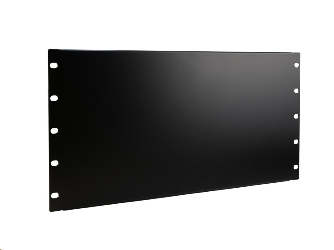 OMNITRONIC Frontpanel Z-19U-formad, stål, svart 5U