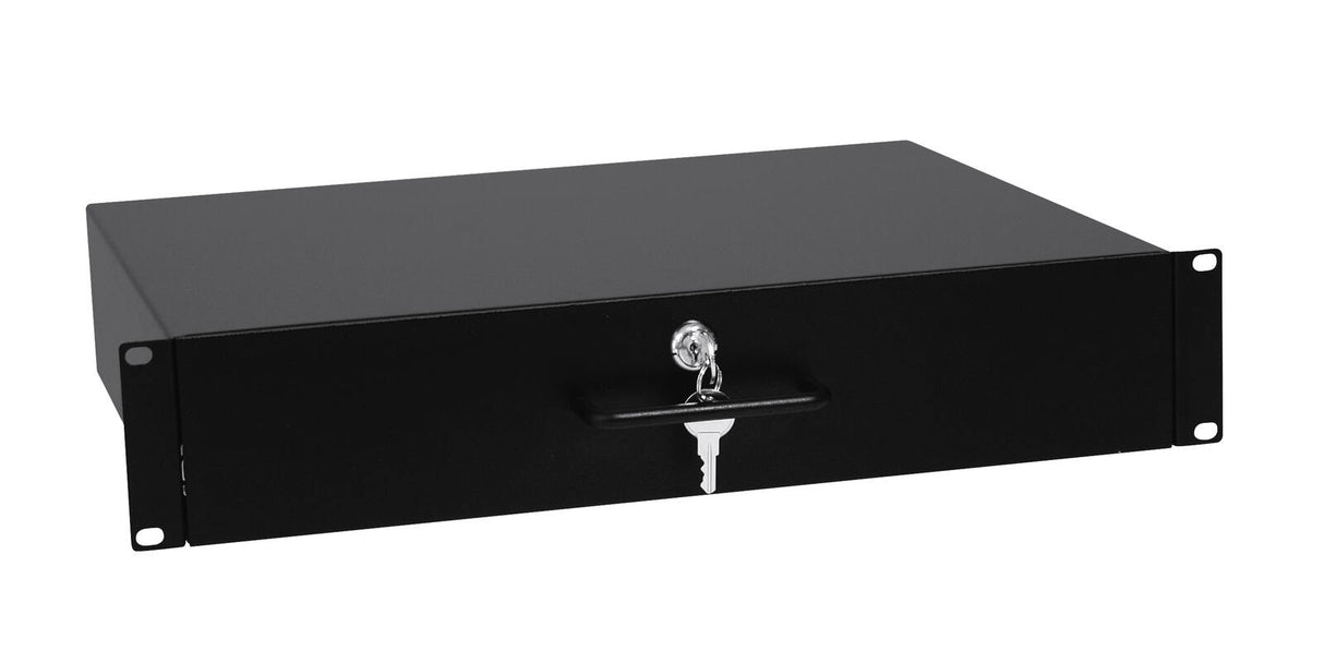 OMNITRONIC Rack Drawer with lock 2U