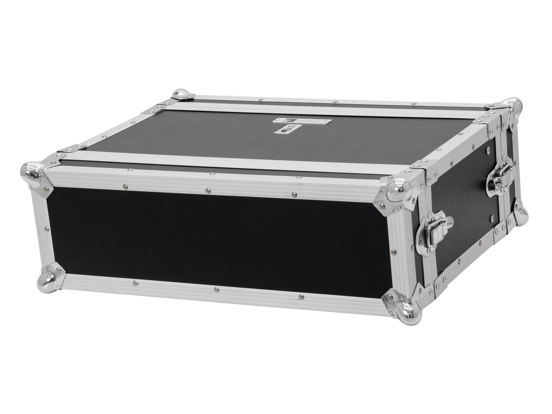 ROADINGER Effect Rack CO DD, 3U, 24cm djup, svart