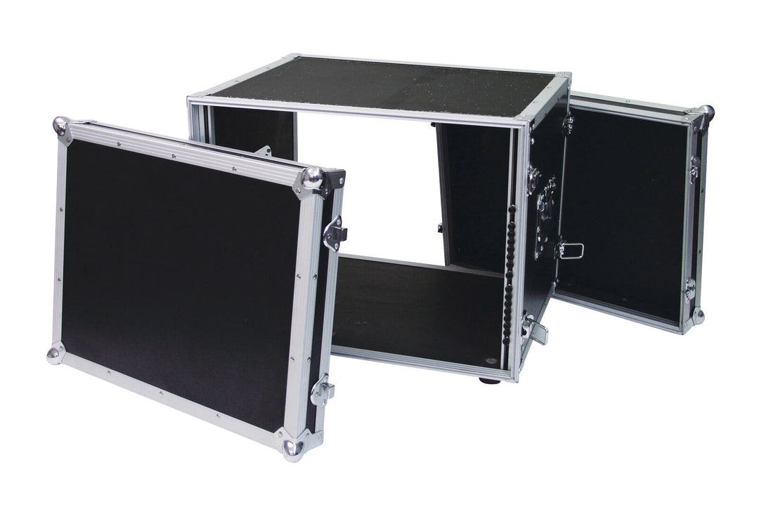 ROADINGER Effect Rack CO DD, 8U, 38cm deep, svart
