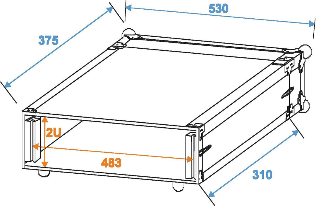 Flightcase för trådlösa mikrofonsystem