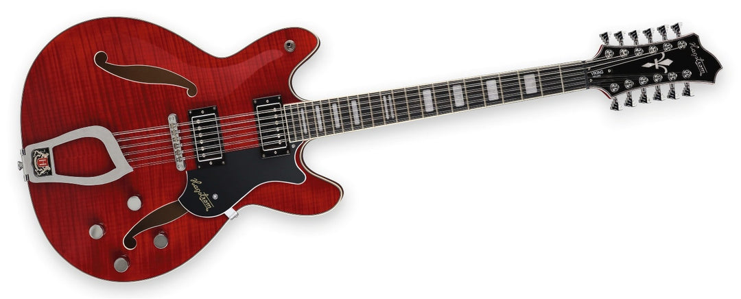Hagstrom Viking Deluxe-12 Vildkörsbär
