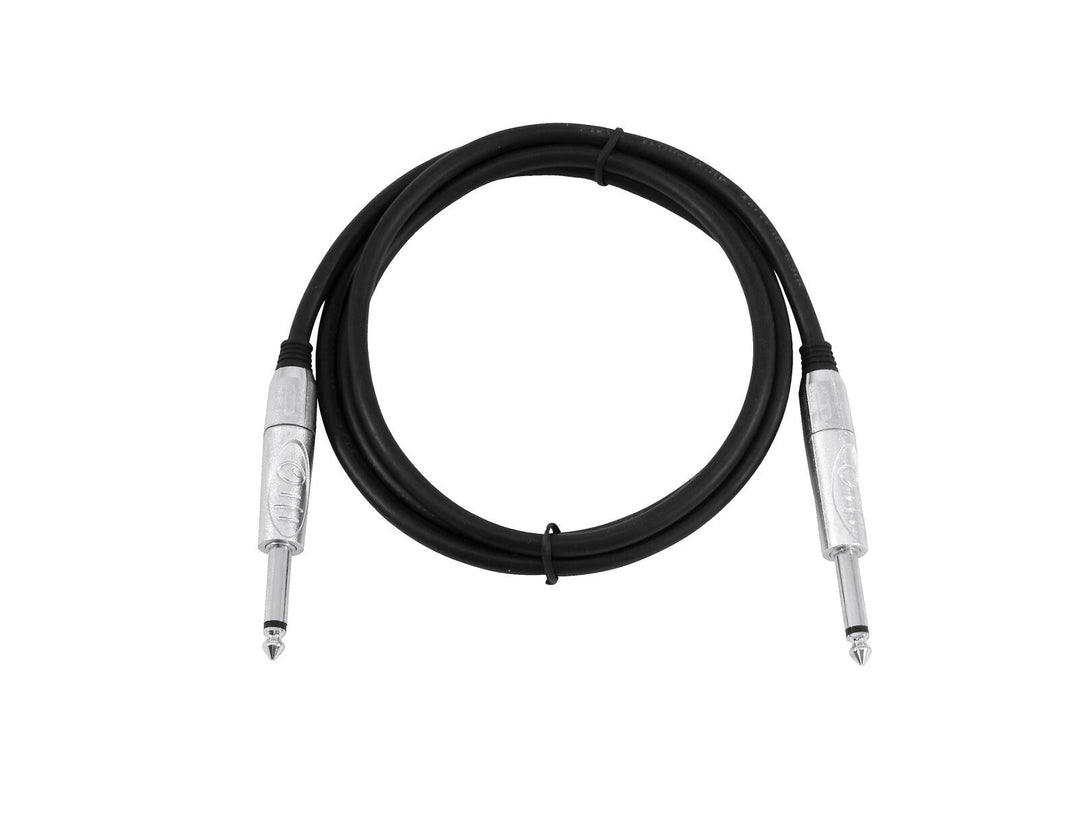 OMNITRONIC Jackkabel 6.3 mono 3 m svart ROAD