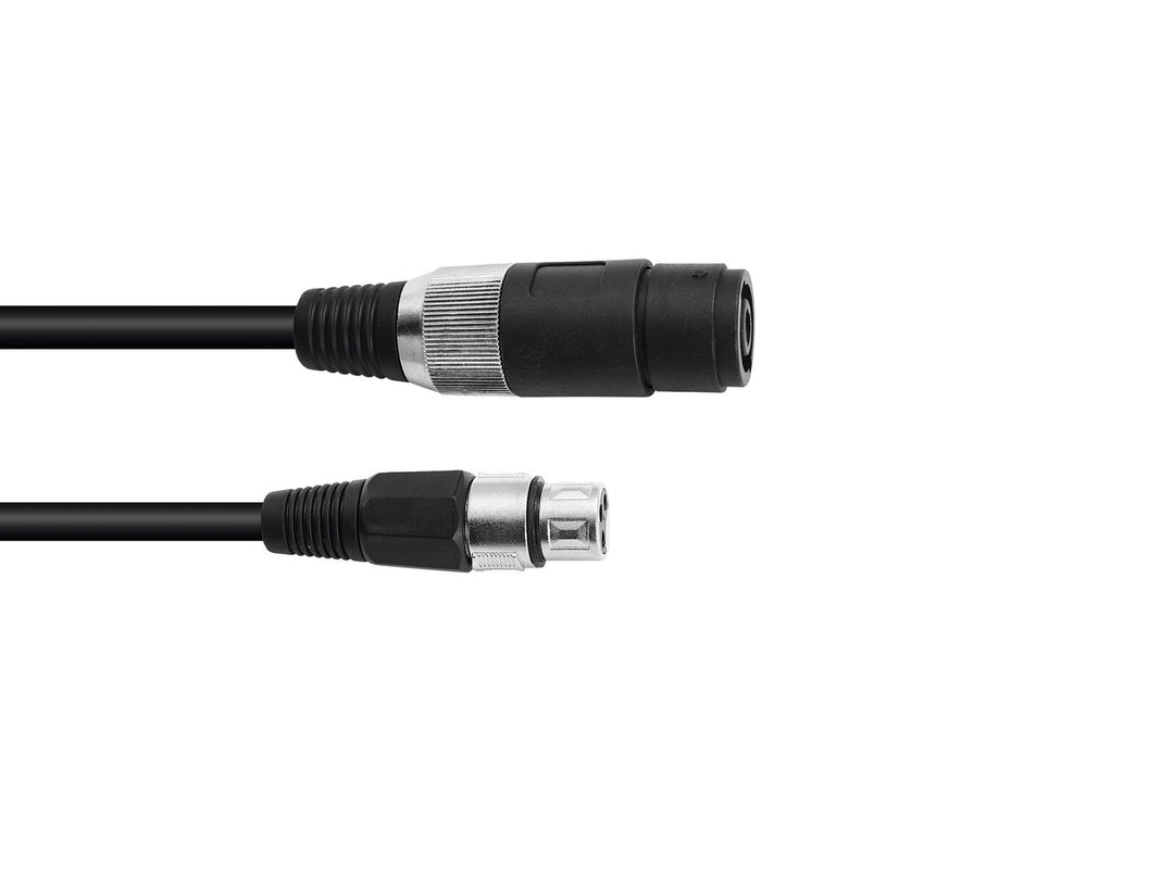 OMNITRONIC Adapterkabel Speaker(F)/XLR(F) 1m bk