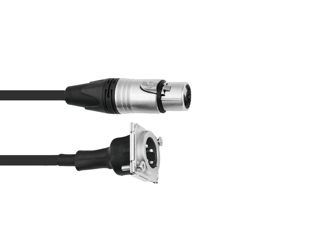 PSSO patchkabel XLR(F)/XLR(M) S 1m bk