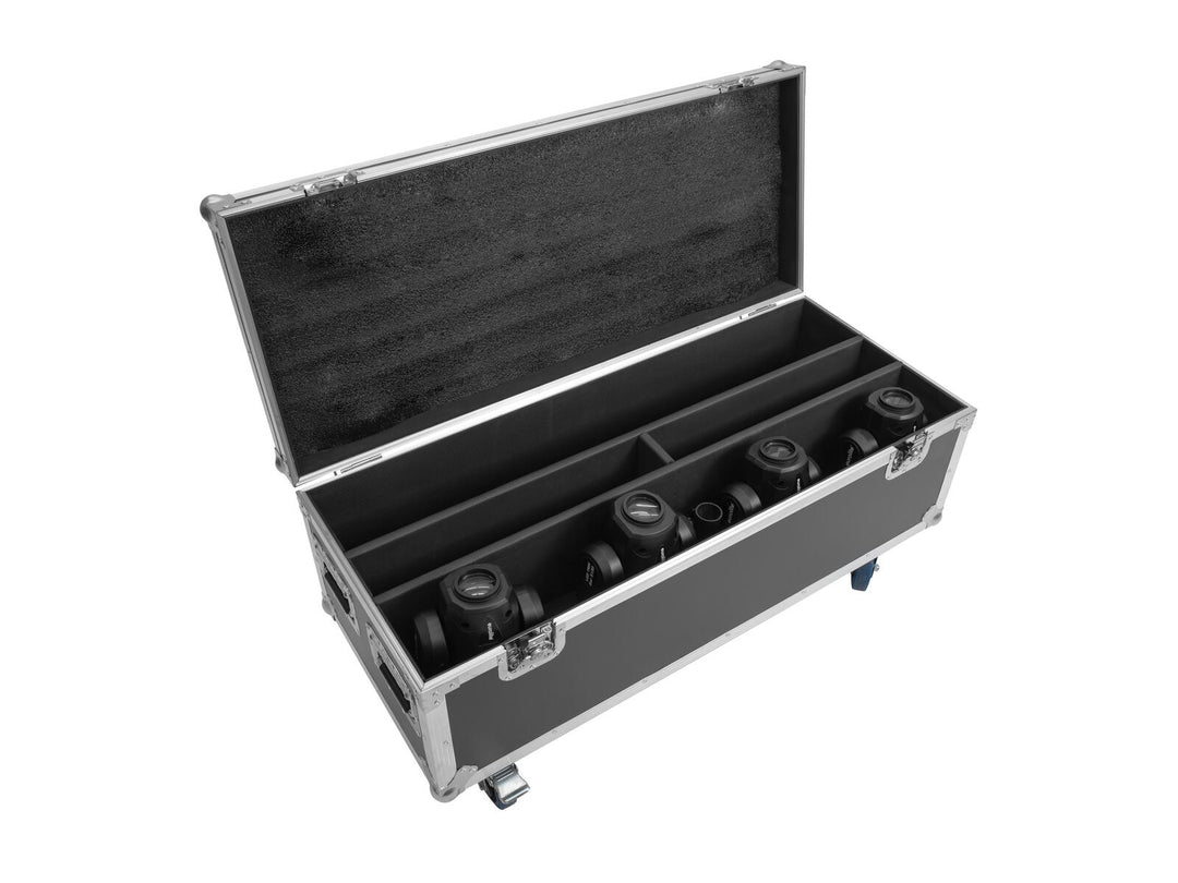 ROADINGER Flightcase 2x LED TMH Bar-S120 med hjul