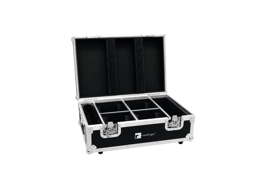 EUROLITE Set 4x AKKU TL-3 TCL QuickDMX + Case med laddningsfunktion