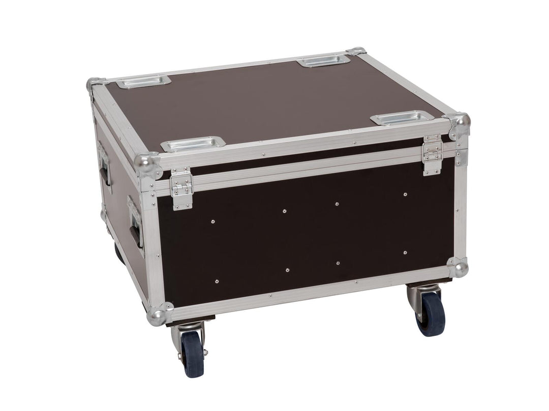 ROADINGER Flightcase 4x LED PLL-480 med hjul