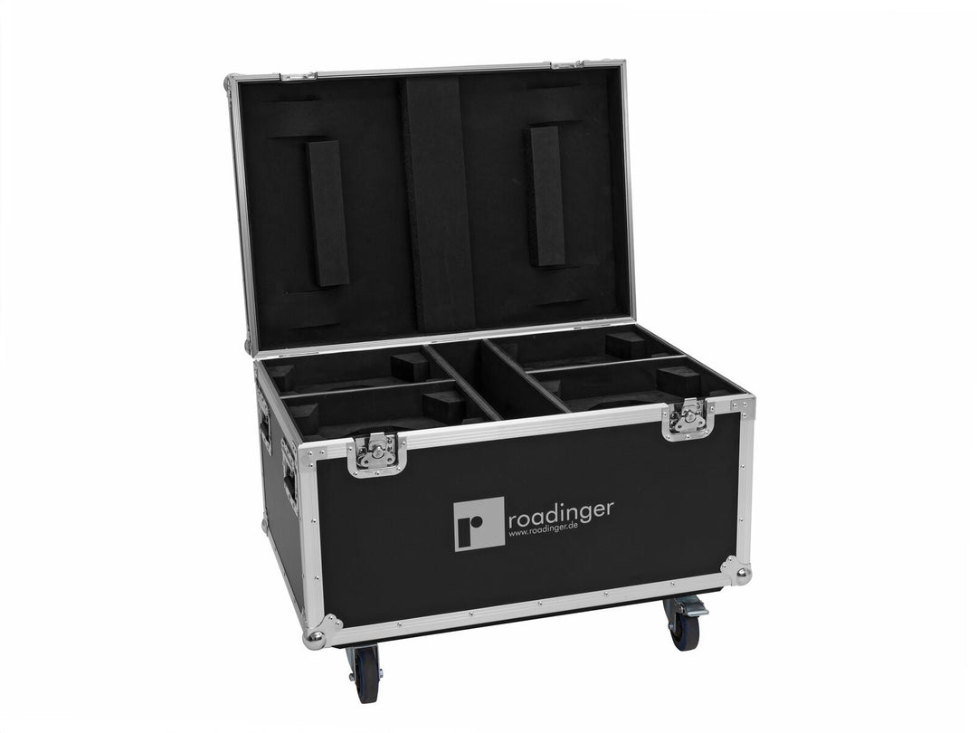 ROADINGER Flightcase 4x EYE-740 MK2 med hjul