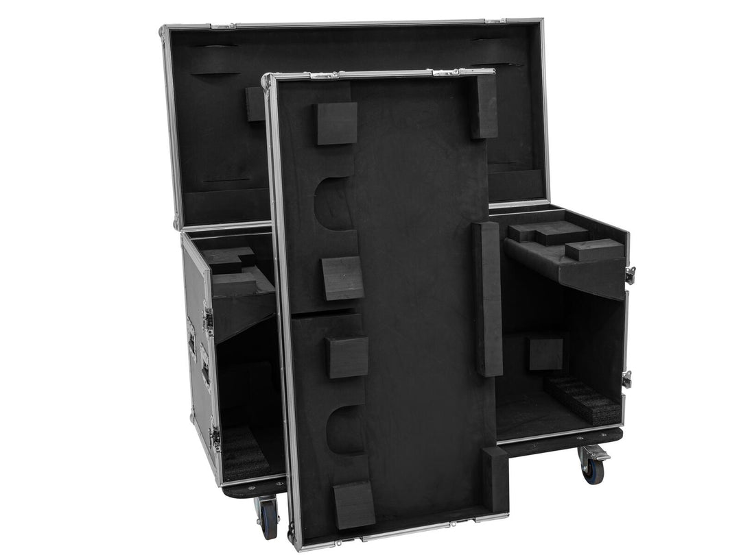 ROADINGER flightcase 2x DMH-640 med hjul