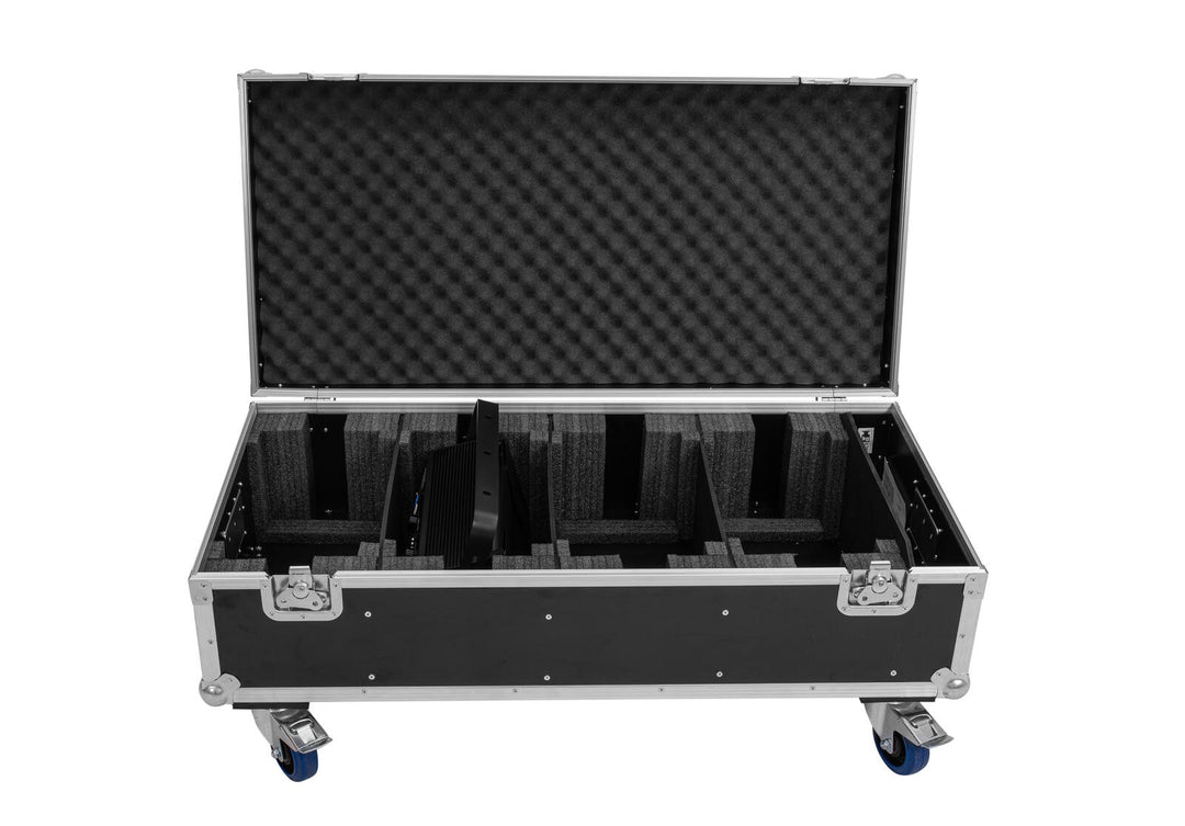 ROADINGER Flightcase 4x PLL-576 CW/WW med hjul