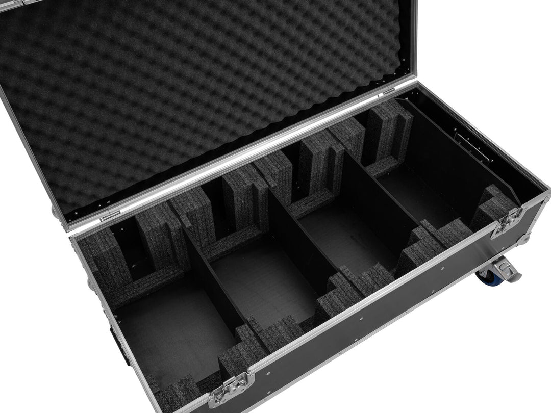 ROADINGER Flightcase 4x PLL-576 CW/WW med hjul