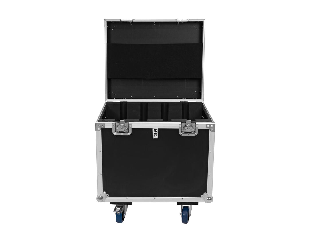ROADINGER Flightcase 4x Pixel Matrix Panel 5x5 RGB/WW med hjul