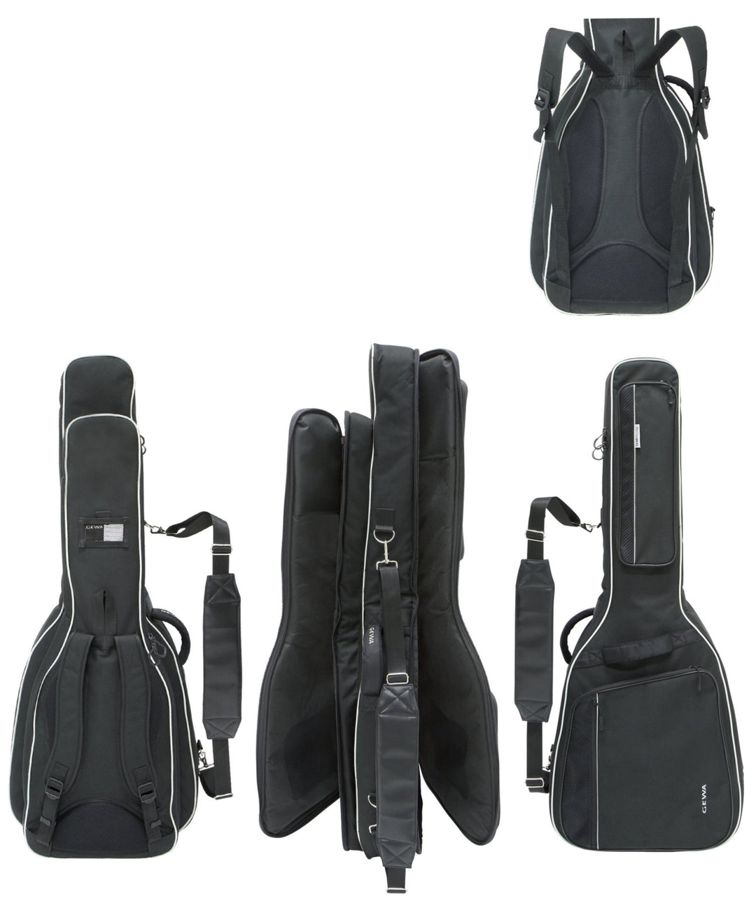 GEWA Gitarrer dubbel gigbag Prestige 25 - Akustisk/E-Guitar