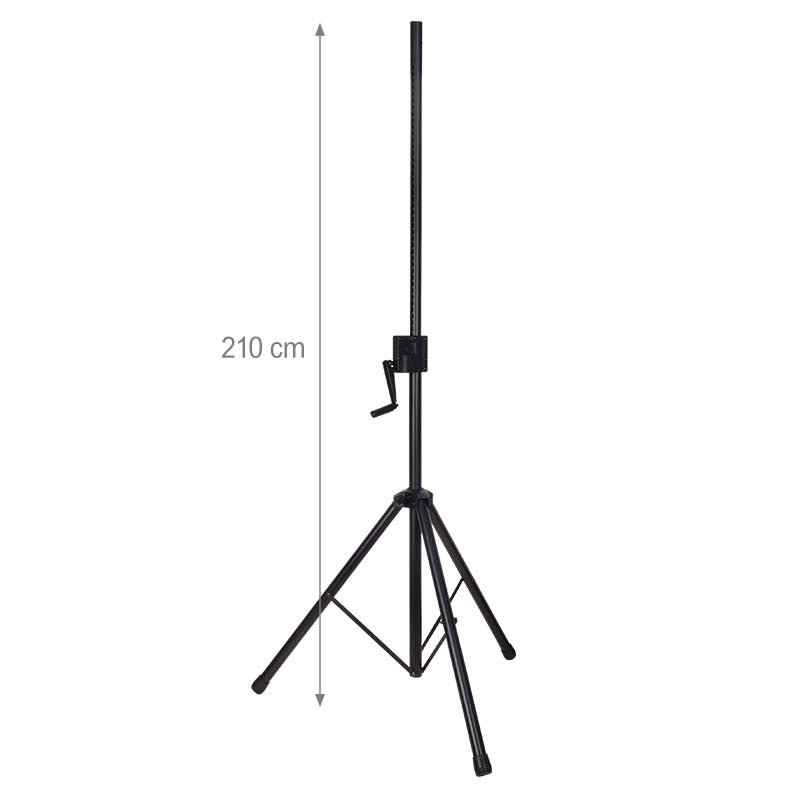 Wind-Up Högtalarstativ 130-210cm (70 kg)