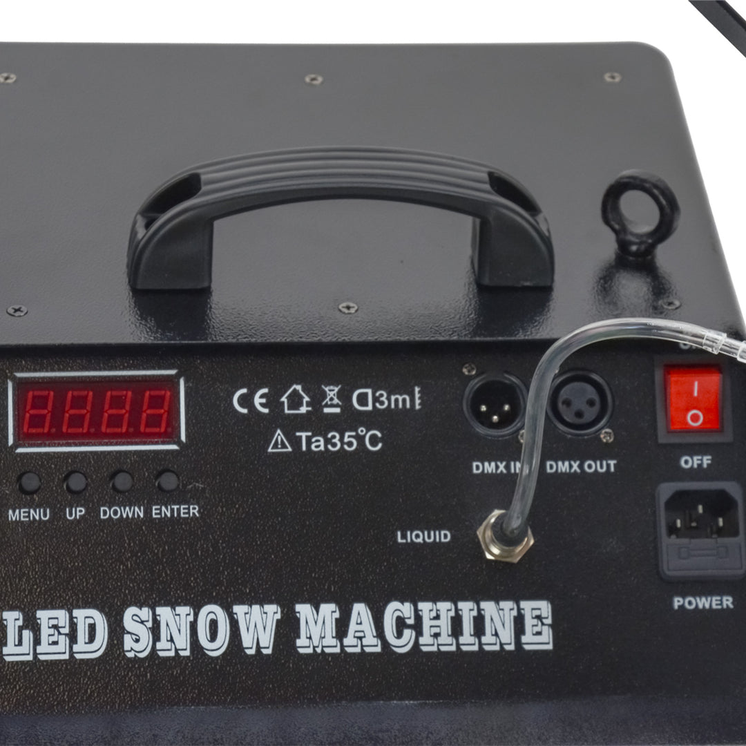 Firefog Snow 1500LED snömaskiner 1500 W med RGB LED och DMX