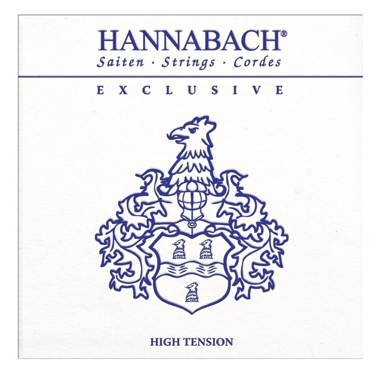 Hannabach strängar för klassisk gitarr Exclusive Serie High Tension - Exclusiv High Tension Set (EXCLHT)