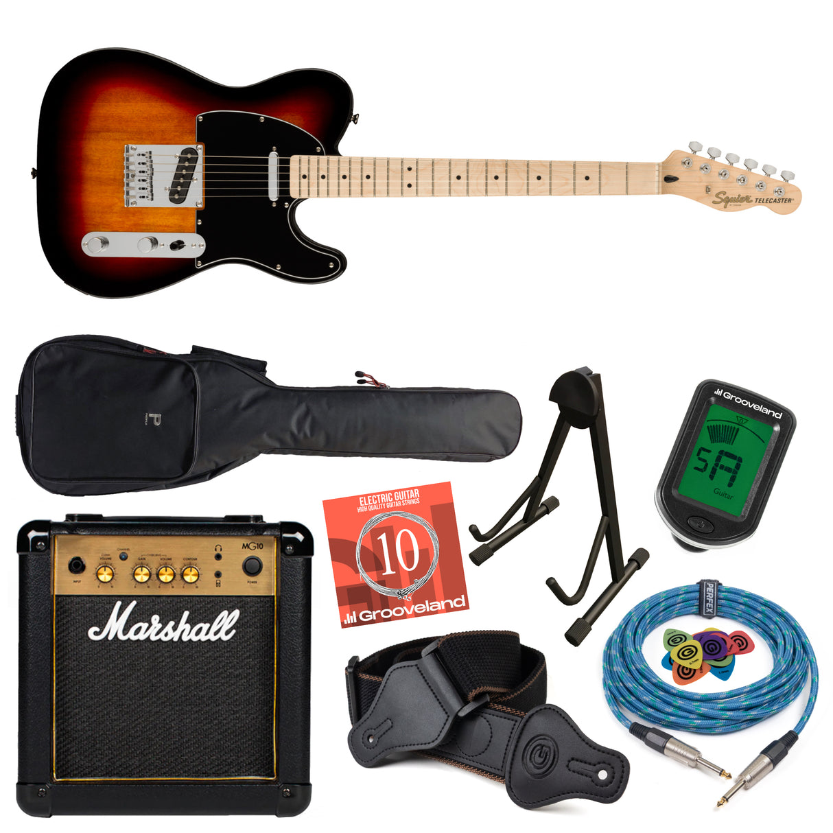 Fender Squier Affinity Telecaster Starter Kit ( Sunburst )