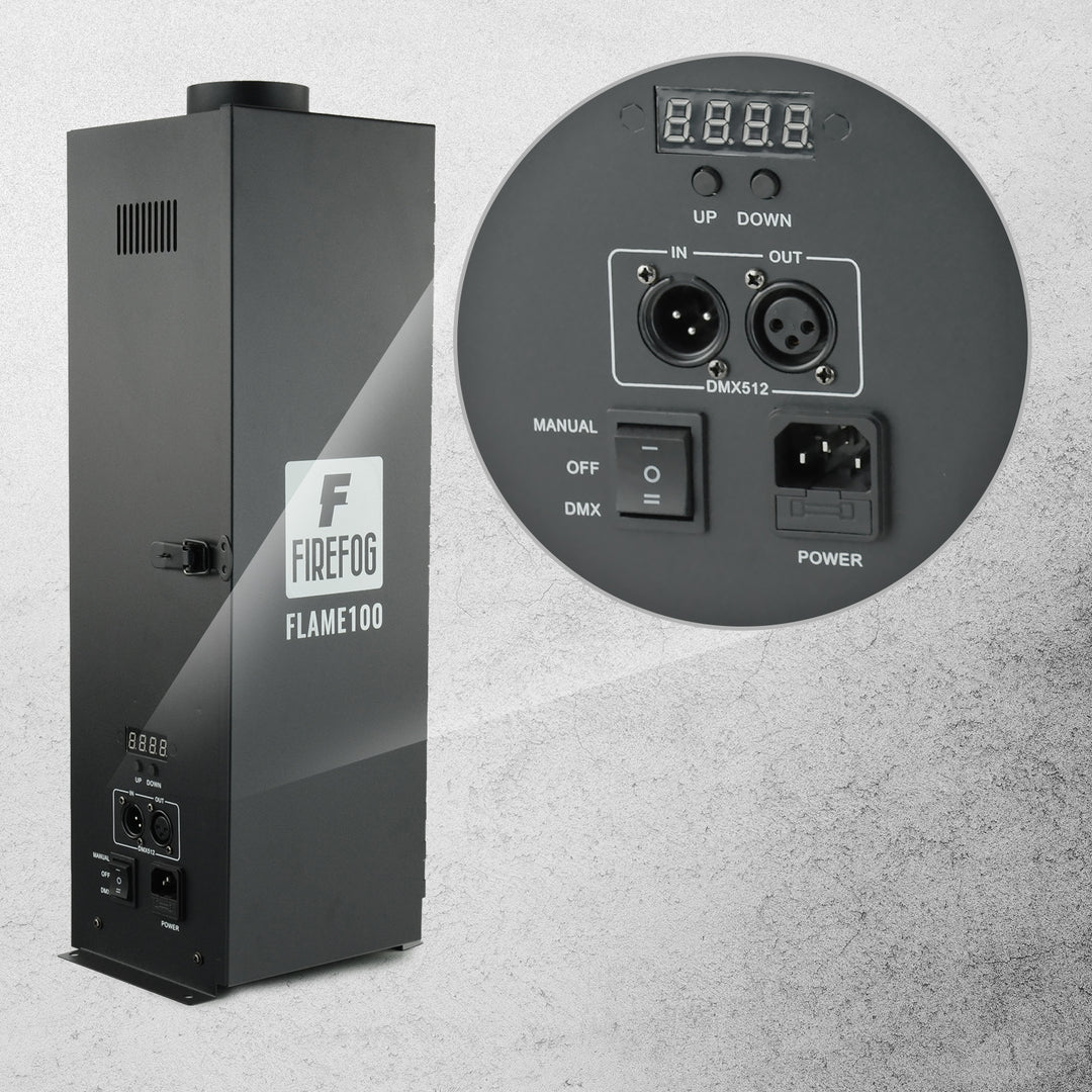 Firefog FLAME100 flammaskin med DMX