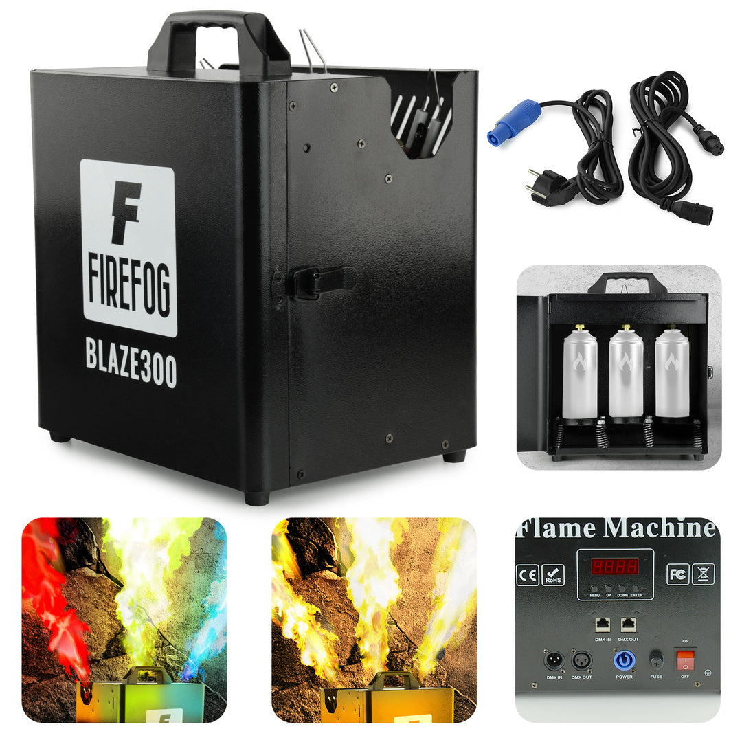 Firefog BLAZE300 flammmaskin med DMX