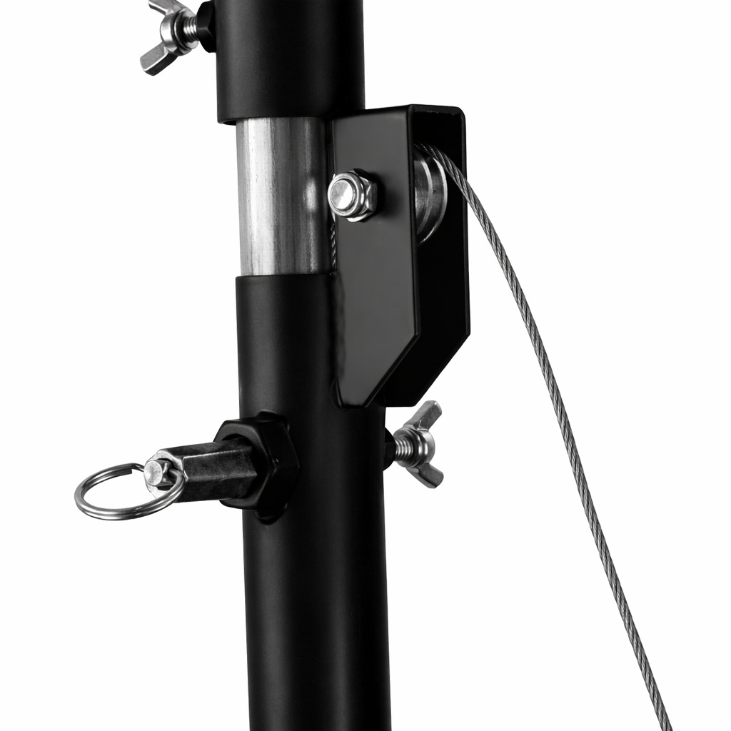 Hardman LS2 wind-up-ljusstativ, 1,6 till 2,8 m, 50 kg