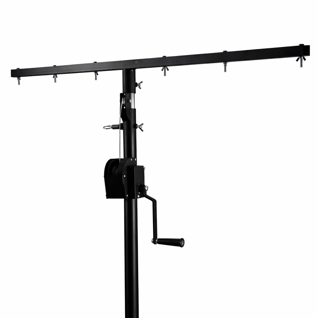 Hardman LS2 wind-up-ljusstativ, 1,6 till 2,8 m, 50 kg
