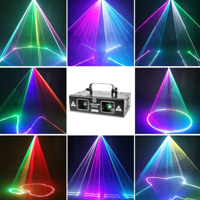 LIGHT4ME COSMOS RGBWA 6-i-1 LED multieffektlampa