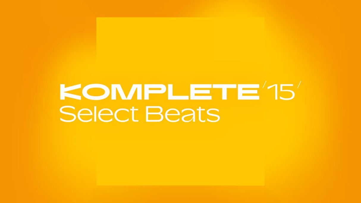 KOMPLETE 15 SELECT Beats