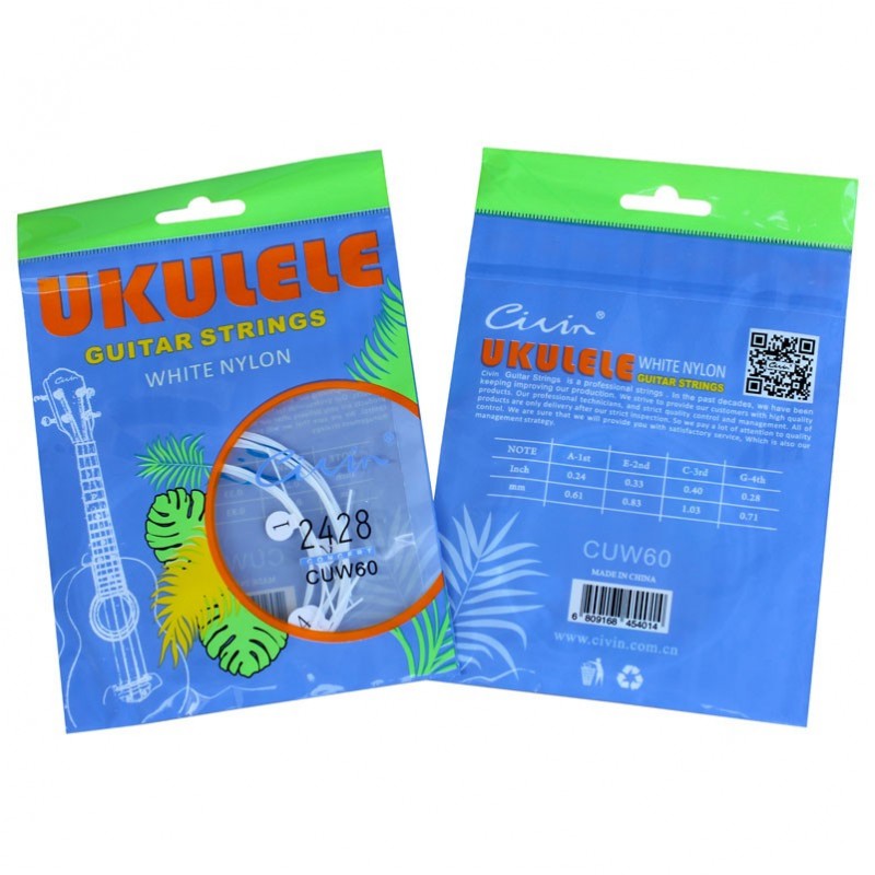 Civin NN US 2428 – Vita ukulele strängset