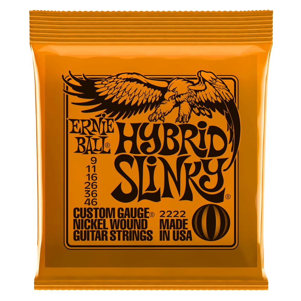Ernie Ball Slinky Nickel Wound Guitar Strings (elgitarr)