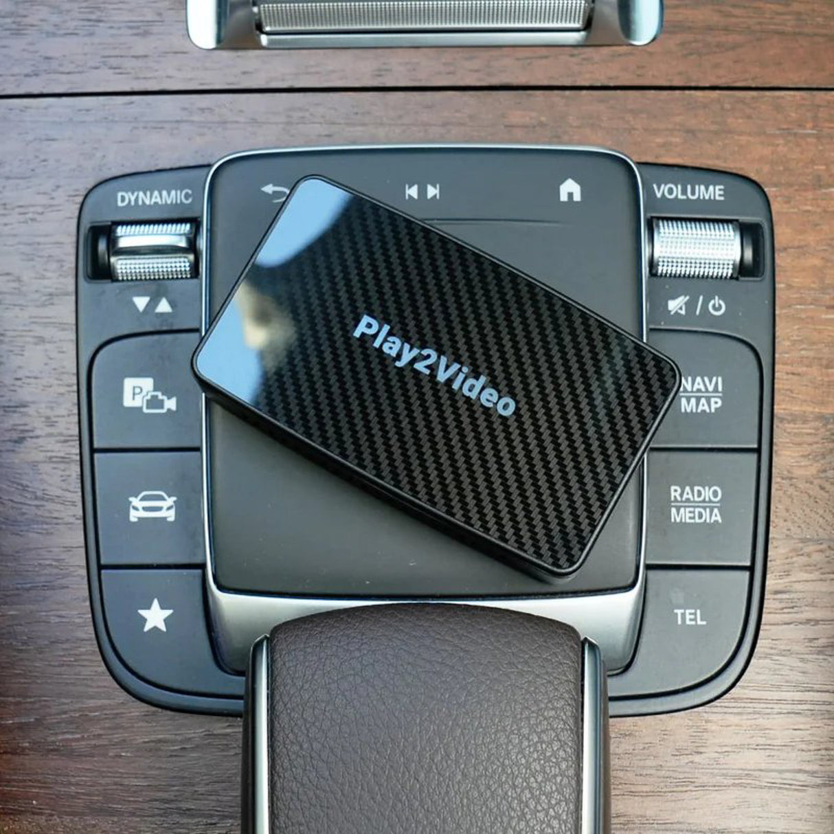 Allt-i-ett-adapter Trådlös CarPlay , Android Auto och Video