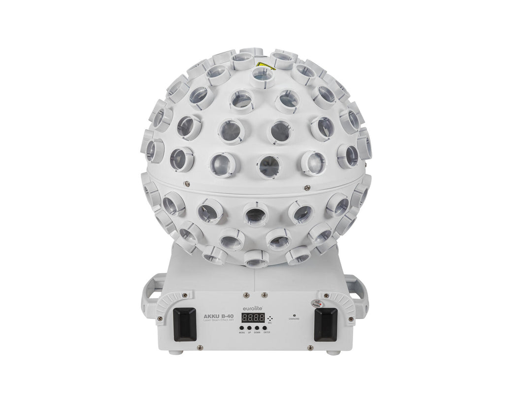 EUROLITE AKKU B-40 Laserstråleffekt AIR vit