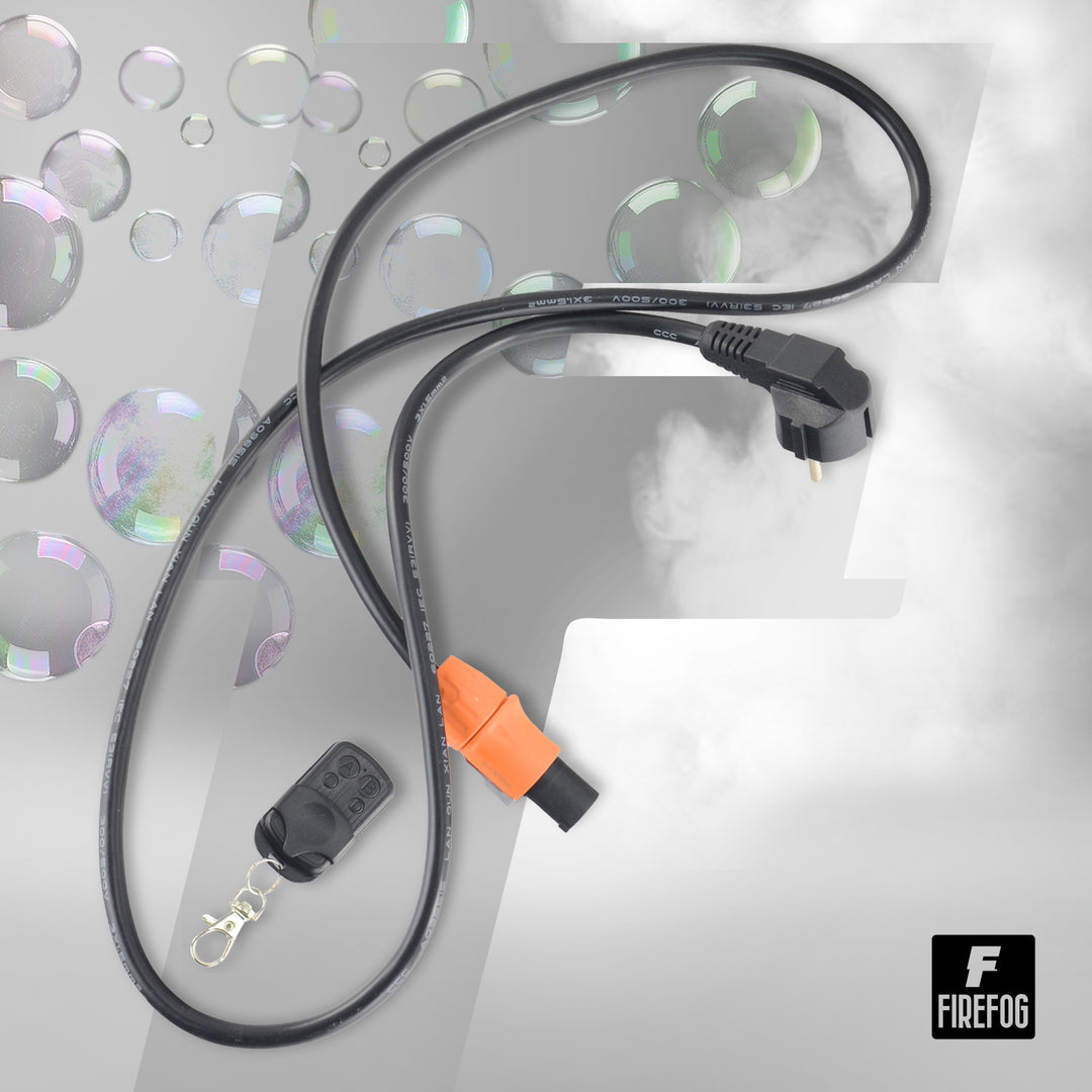 Firefog BUBBLE FOGGER 2000 rök- och bubbelmaskin med LED och DMX