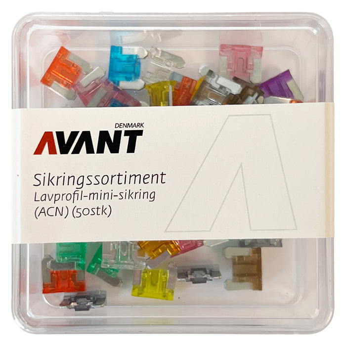 Säkringssortiment lågprofil-mini-säkring (ACN)