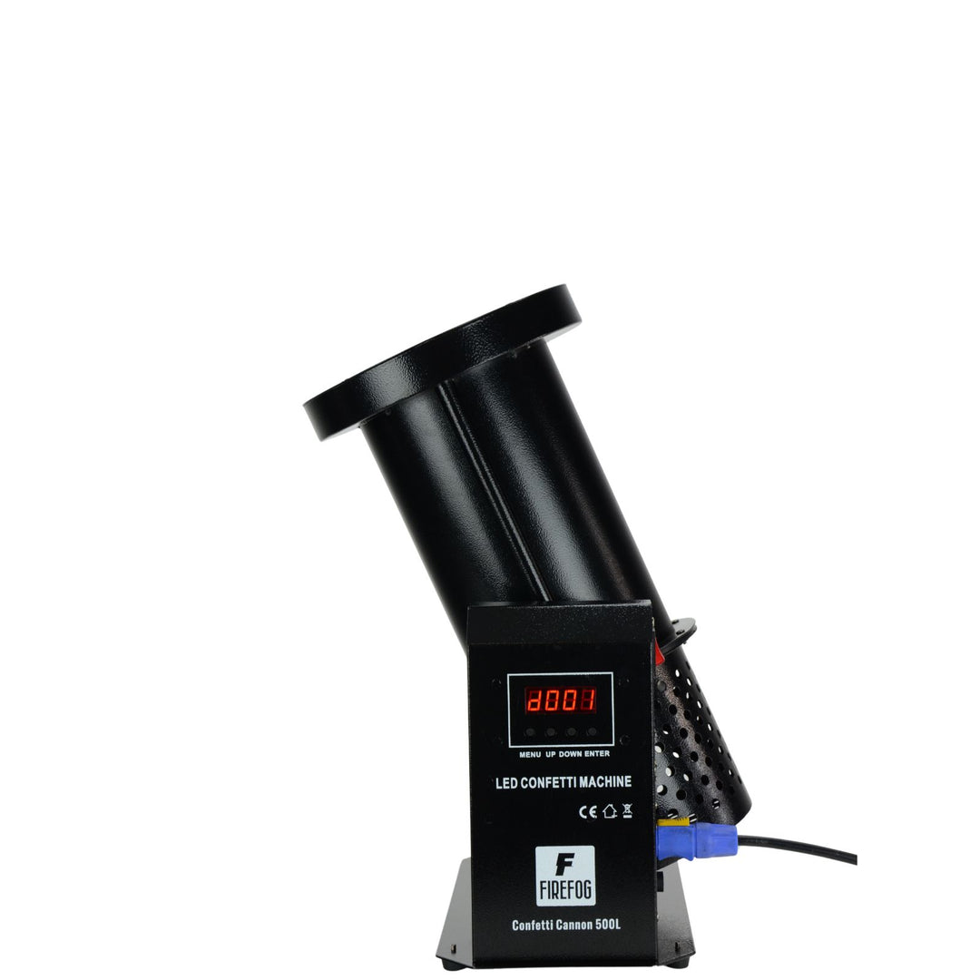 Firefog Confetti Cannon 500L konfettikanon med LED och DMX