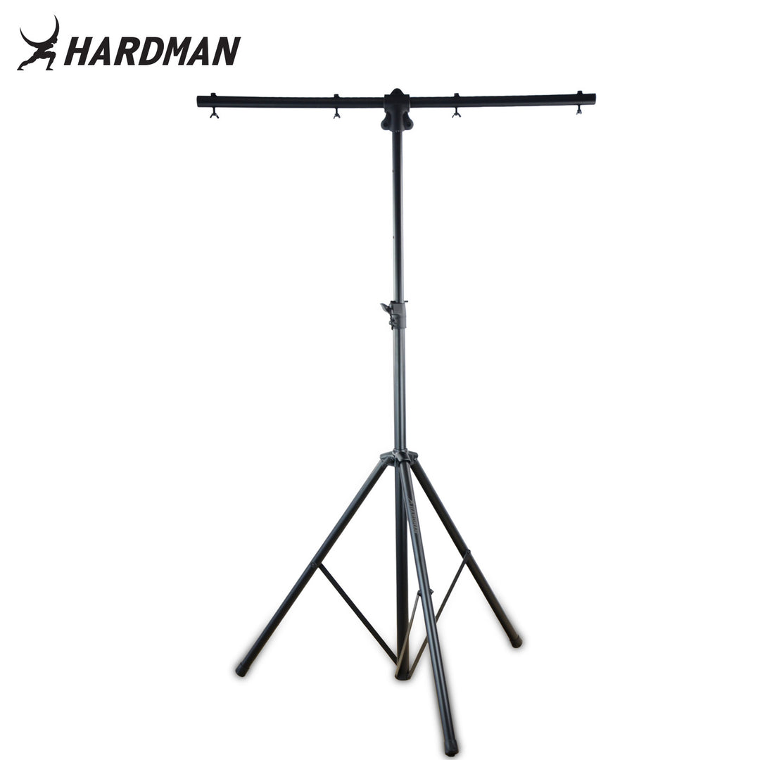 Hardman HLS2 ljusstativ med T-bar, 2,5 m, 70 kg, svart