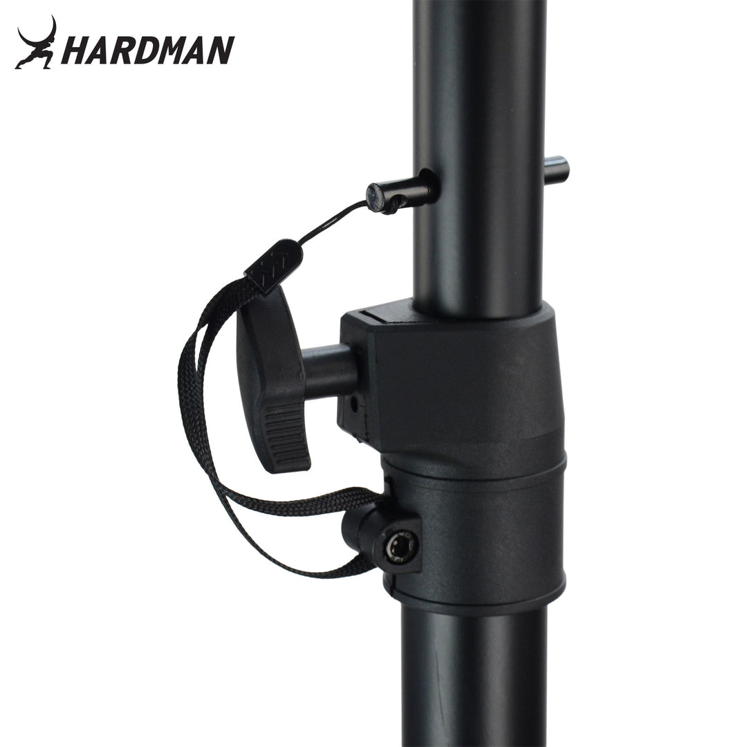 Hardman HLS2 ljusstativ med T-bar, 2,5 m, 70 kg, svart