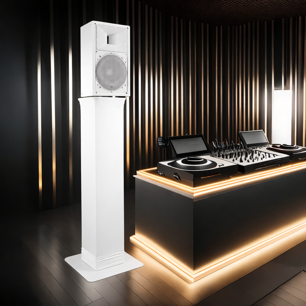 Hardman PTS23W totem, vit, 100 till 175 cm