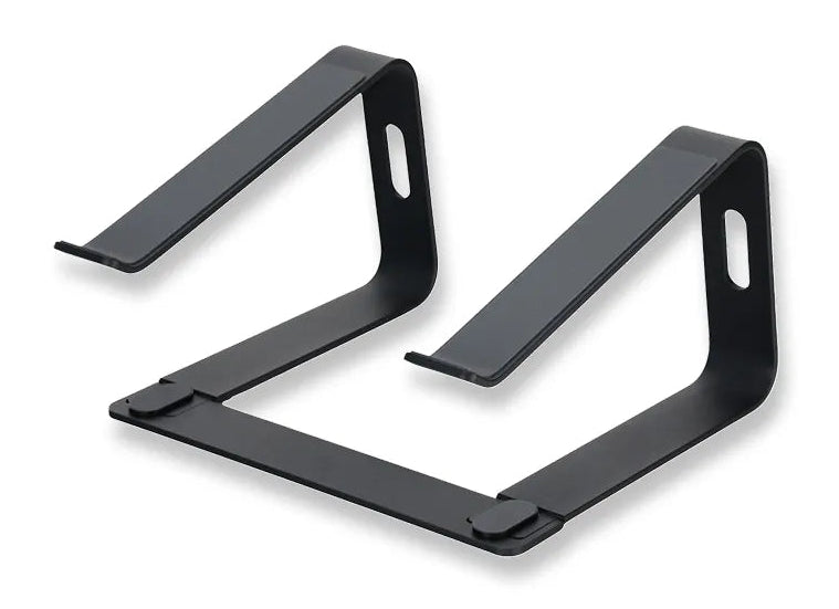 Hardman LSR2 – Hopfällbart laptopstativ i aluminium, svart