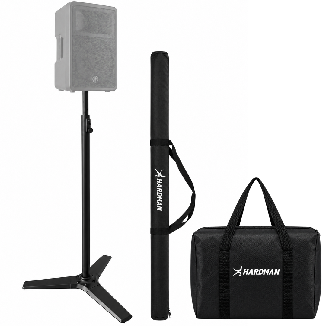Hardman HLK57-PRO – Professionellt högtalar- och belysningsstativ 133–240 cm, 70 kg