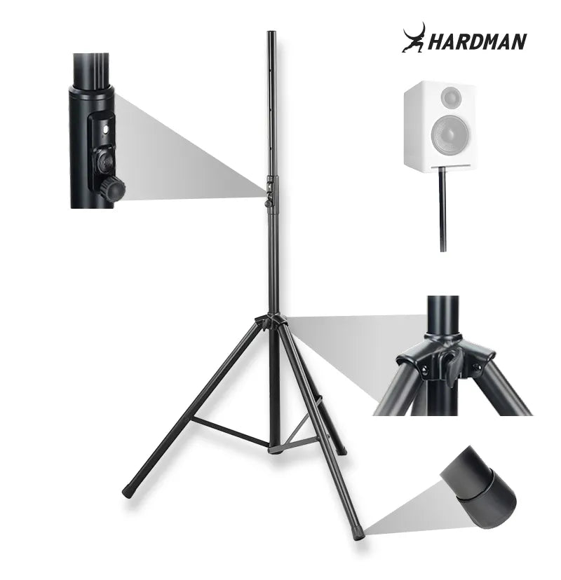 Hardman HLK58 högtalarstativ, 1,2 till 2,1 m, 70 kg