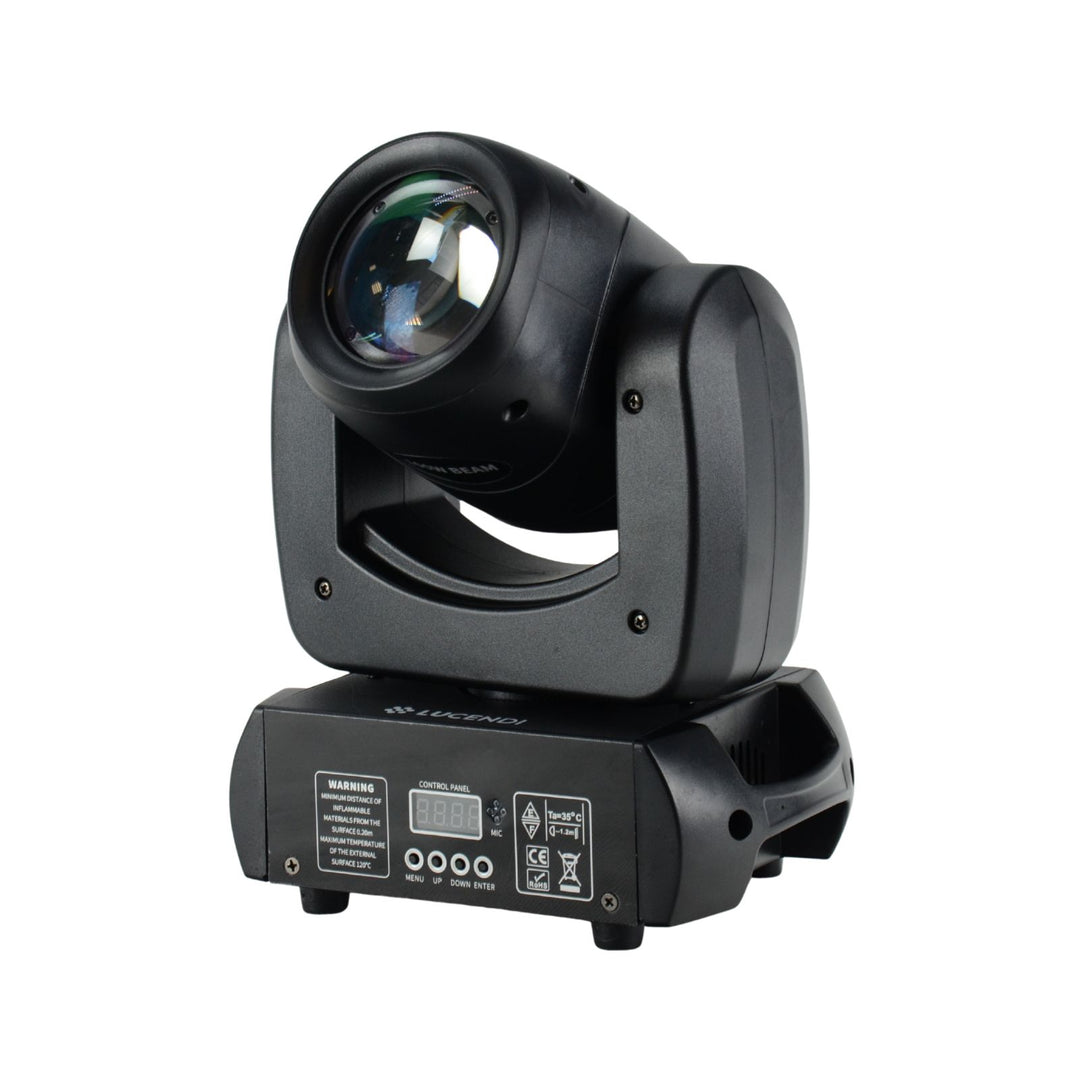 Lucendi BEAM100 moving head, set med 4 st och case
