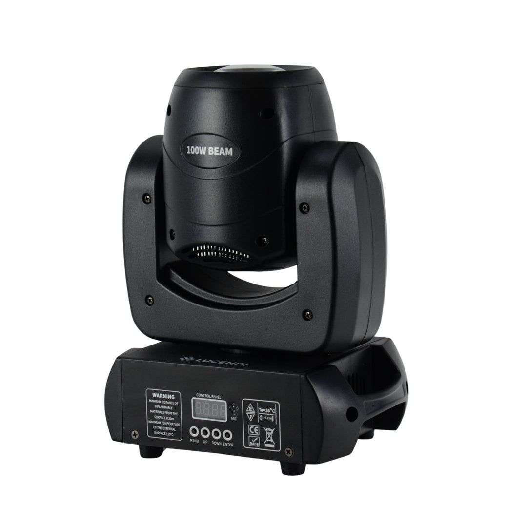 Lucendi BEAM100 moving head, set med 4 st och case