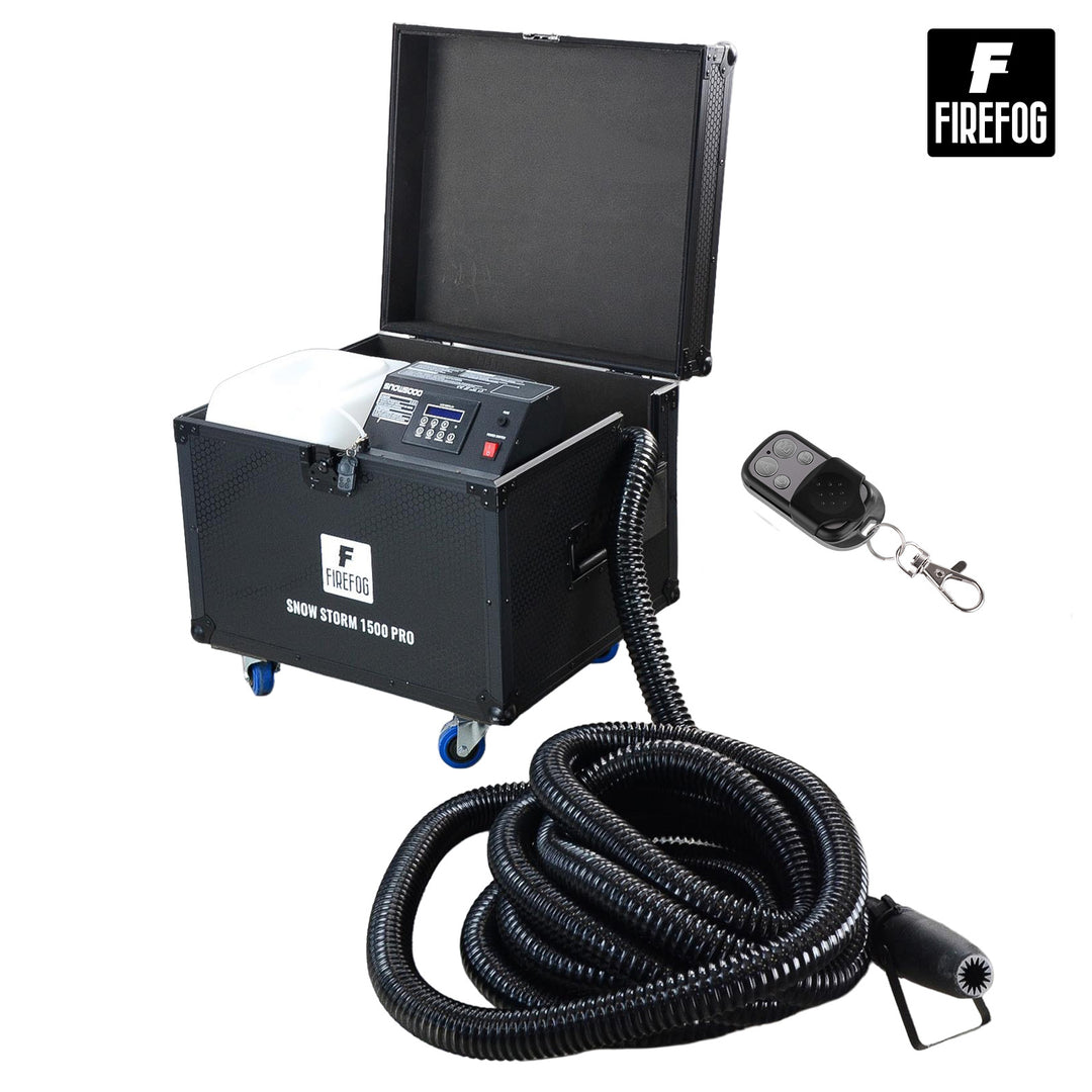 Firefog Snow Storm 1500 Pro snömaskiner 1500 W i flightcase