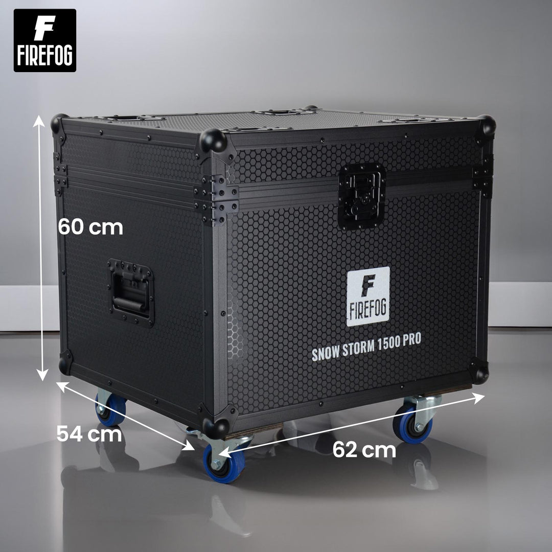 Firefog Snow Storm 1500 Pro snömaskiner 1500 W i flightcase