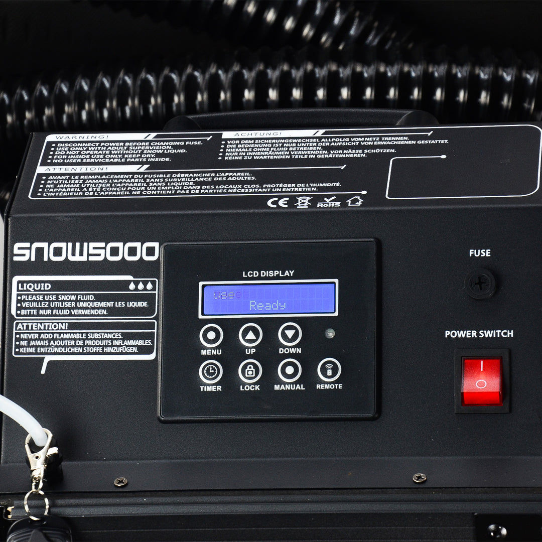 Firefog Snow Storm 1500 Pro snömaskiner 1500 W i flightcase