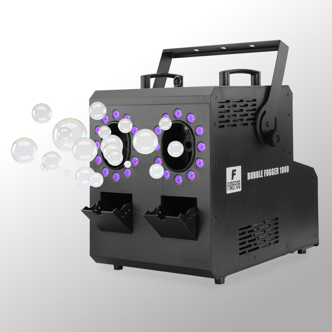Firefog BUBBLE FOGGER 1000 rök- och bubbelmaskin med RGBW LED