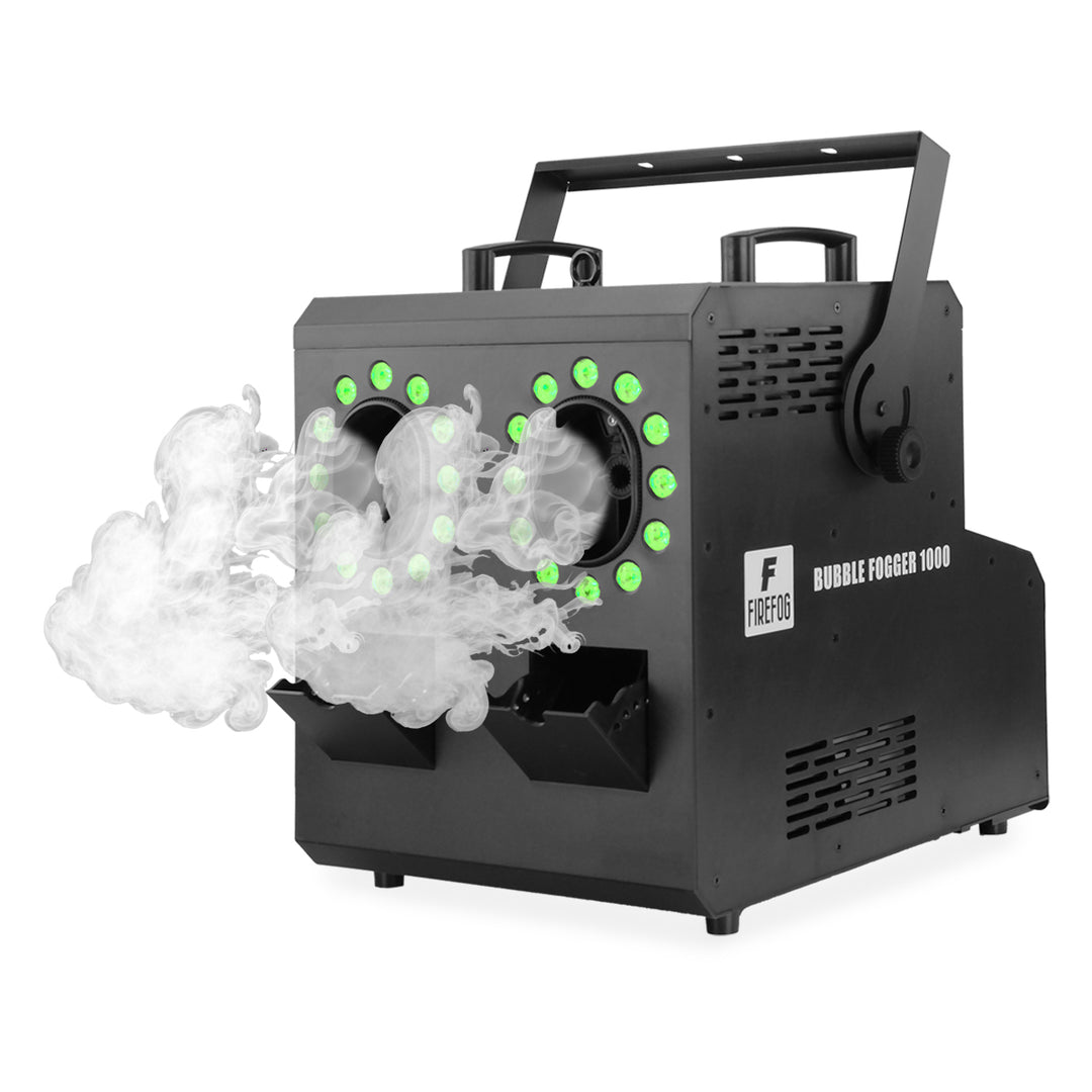 Firefog BUBBLE FOGGER 1000 rök- och bubbelmaskin med RGBW LED